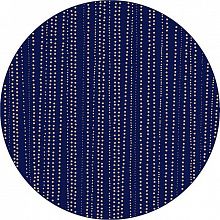 Ковер в стиле Модерн Абстракция 40174-38 КРУГ темно-синий