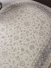 Овальный ковер из Турции Jasmine 35831Z CREAM / L.GREY Овал