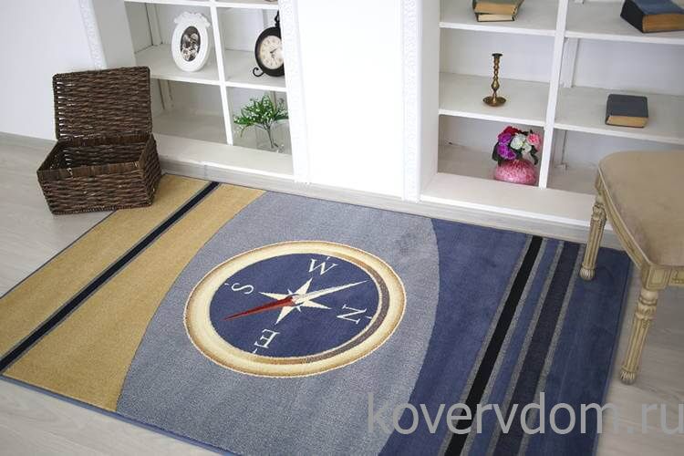 Ковер Морской с компасом
