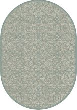 Овальный рельефный ковер Бельгийский обычный ворс из вискозы GENOVA R 38036 6555 90 ОВАЛ