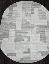 Пушистый ковер SIRIUS F190 CREAM-GRAY Овал