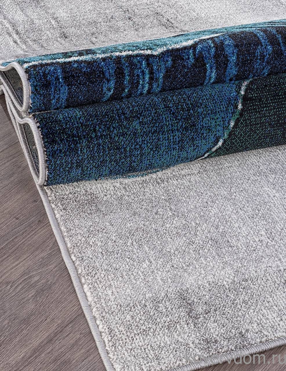 Ковер LONDON D826 GRAY-BLUE