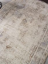 Овальный ковер из Турции Jasmine 35905Z CREAM / CREAM Овал