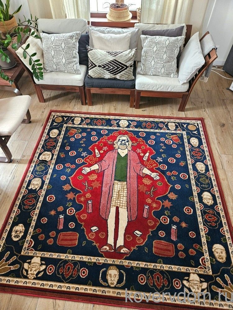 Ковер Большой Лебовски-2 квадрат