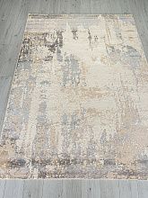 Круглый ковер SIESTA M027A LIGHT BEIGE / TAUPE