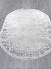 Прямоугольный ковер EFSAN L252A CREAM SHRINK / BLUE FDY Овал