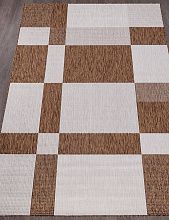Ковер циновка VEGAS S005 CREAM-BROWN