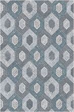 Ковер в гостиную серый из вискозы и хлопка ROYAL PALACE 2020 R 17378 6747