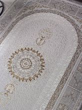 Ковер из Турции серый ZARINA A053B LIGHT GREY SHRINK / LIGHT GREY SHRINK