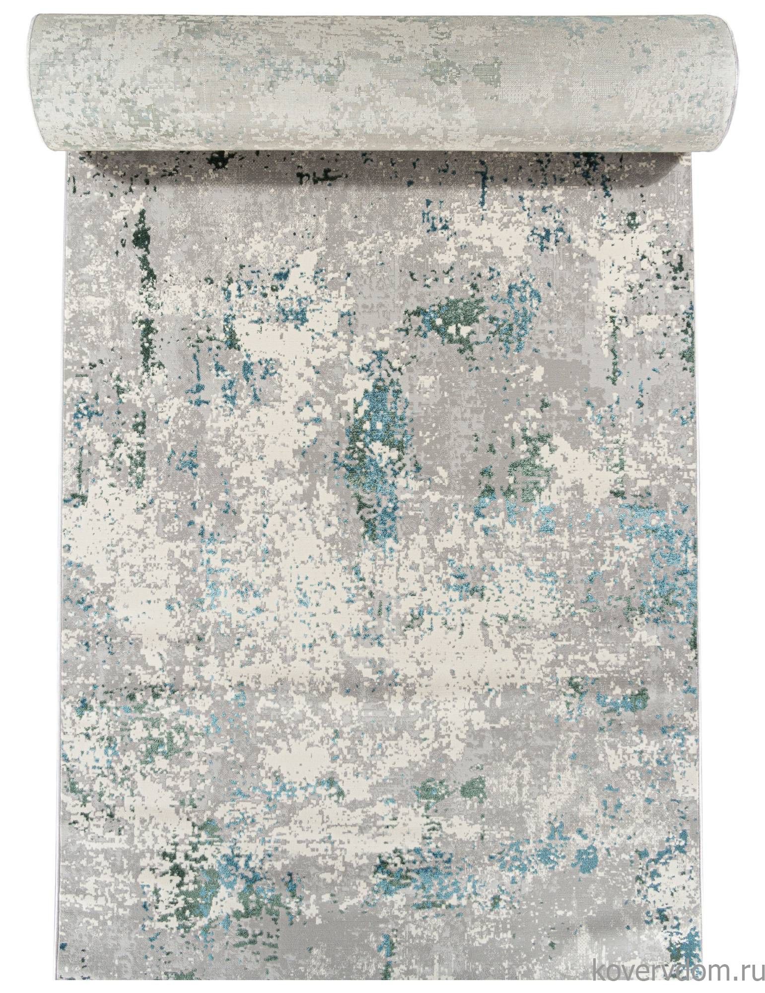 Ковровая Дорожка LIMAN F477 GRAY-BLUE