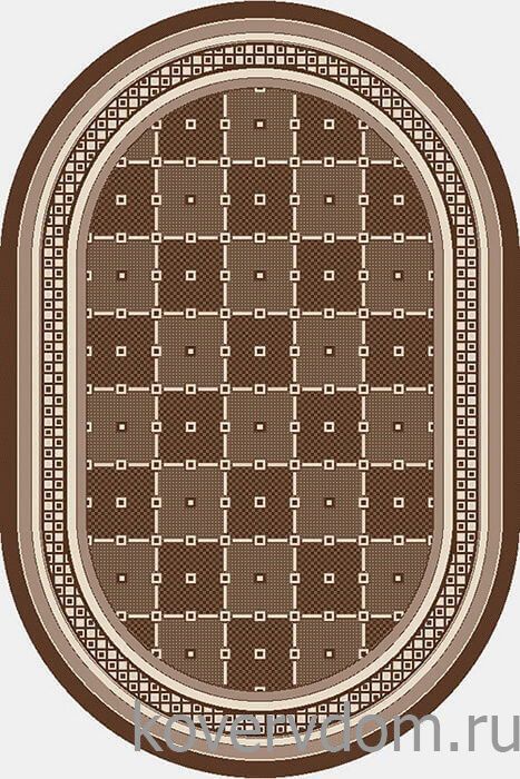 Циновка NOVARO 919-91 ОВАЛ