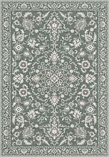 Пушистый круглый рельефный ковер из вискозы GENOVA 38485 6818 50