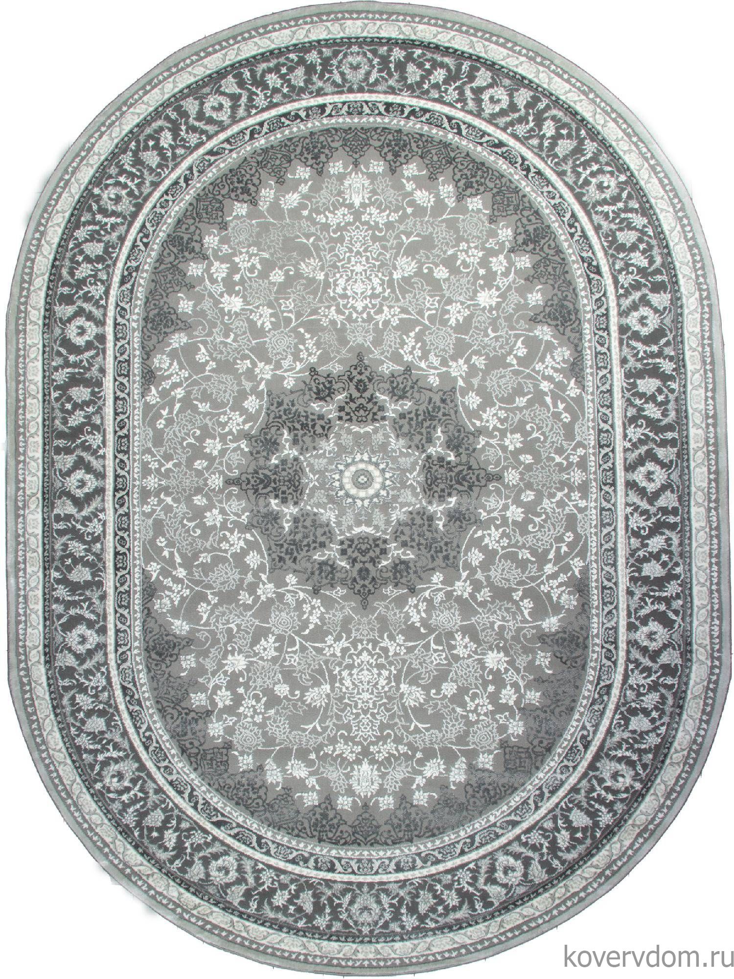 Ковер ARMINA GA007G GREY / GREY Овал