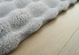 Ковровая Дорожка из искусственного меха BUBBLE PREMIUM MS2000 L.GREY