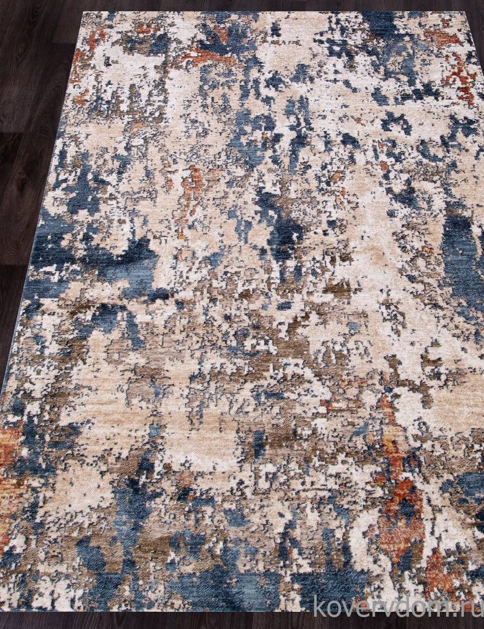 Ковер ZEUS B2091A IVORY / D.BLUE