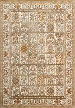 Круглый рельефный ковер из вискозы GENOVA 38354 6222 60