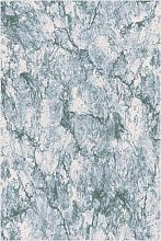 Ковер в гостиную серый из вискозы и хлопка ROYAL PALACE 2020 R 17574 6747