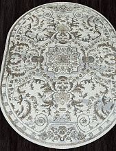 Ковер SAHARA 00765A GREY FDY / CREAM HB Овал