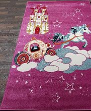 Ковер розовый CRYSTAL 2701 PINK