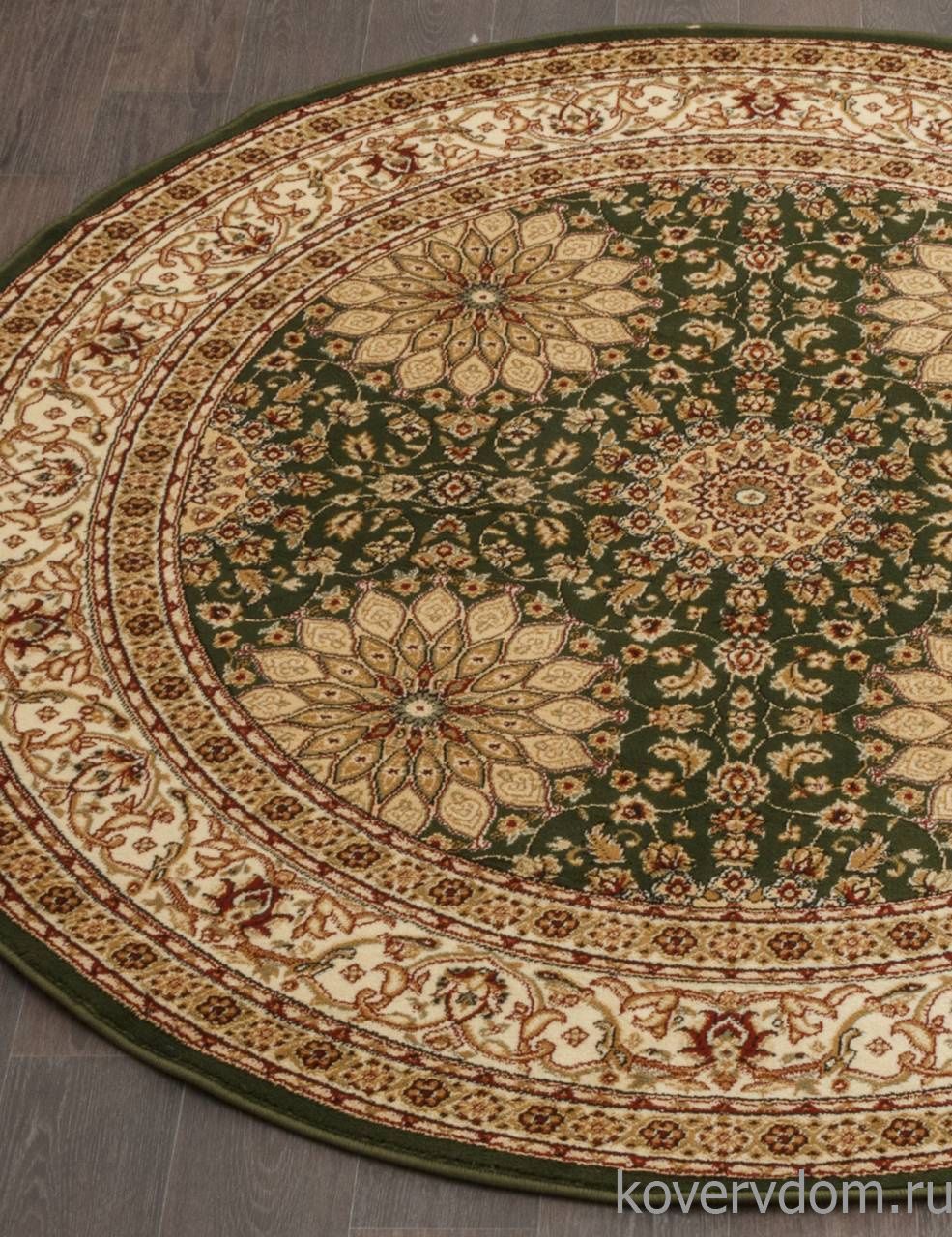 Ковер IZMIR d132 GREEN Круг
